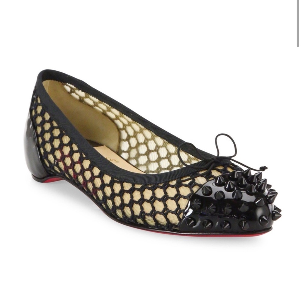 Christian Louboutin Spiked Flats